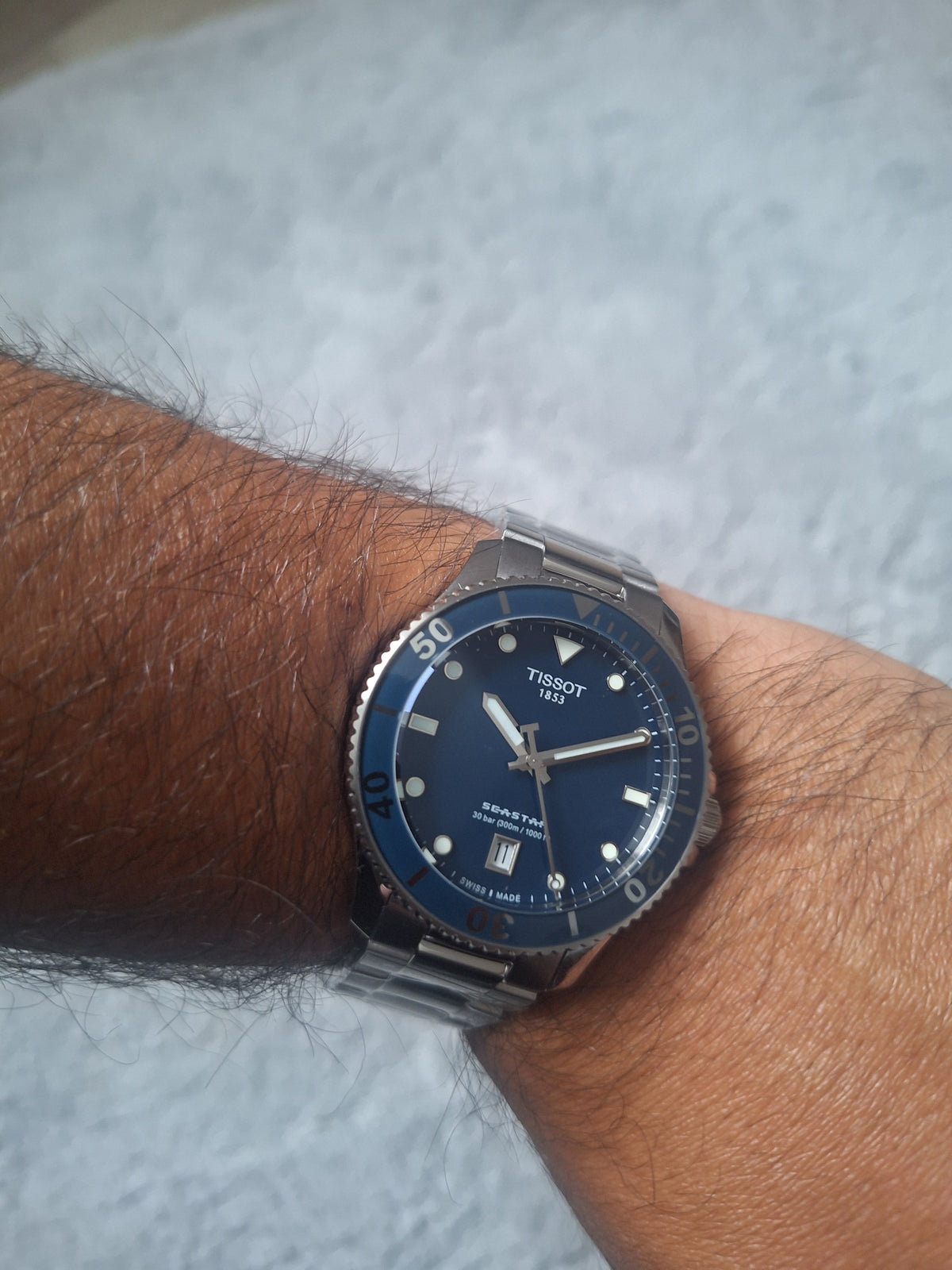 Tissot Seastar 1000 Quartz 40mm Blue