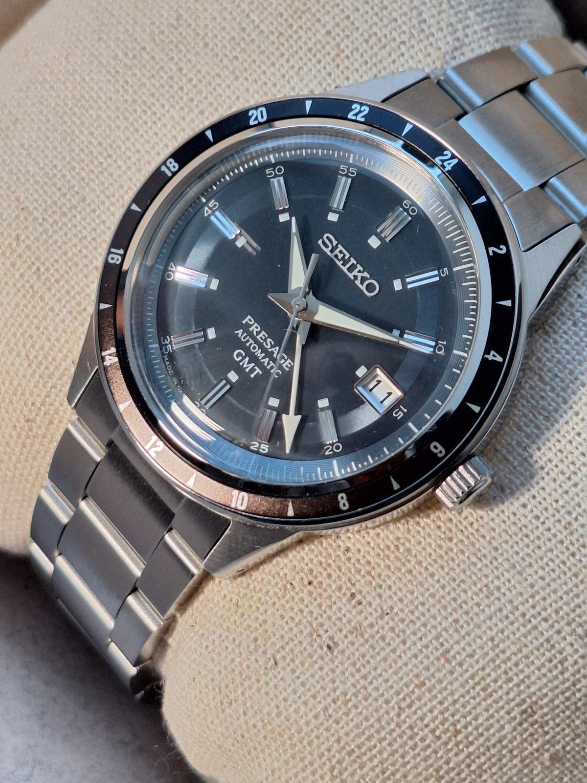 Seiko Presage Style60’s GMT SSK009J1