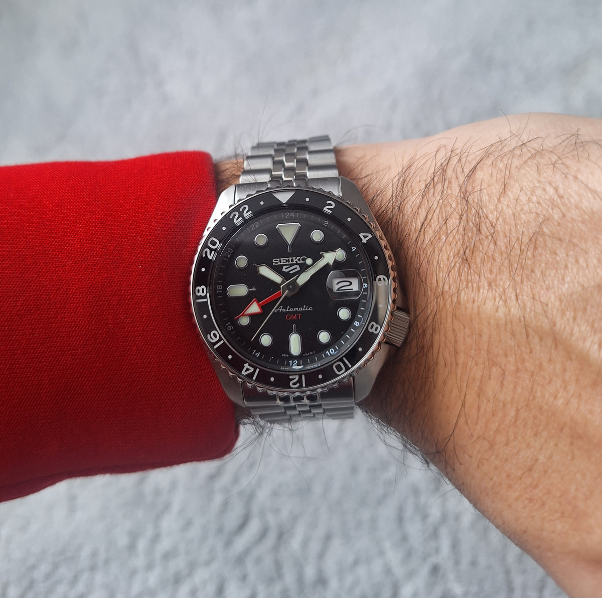 Seiko 5 Sports GMT SSK001K1 Black