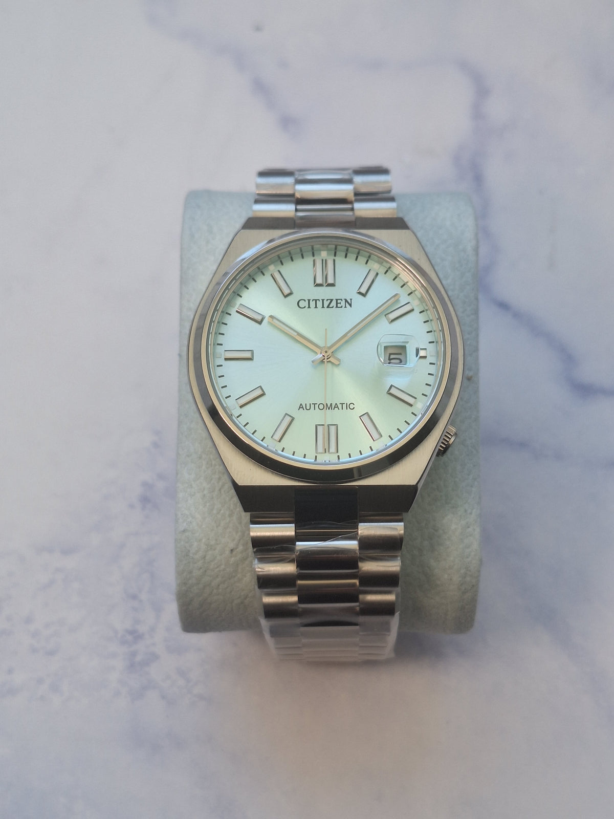 Citizen Tsuyosa NJ0151-88M Automatik Eisblau