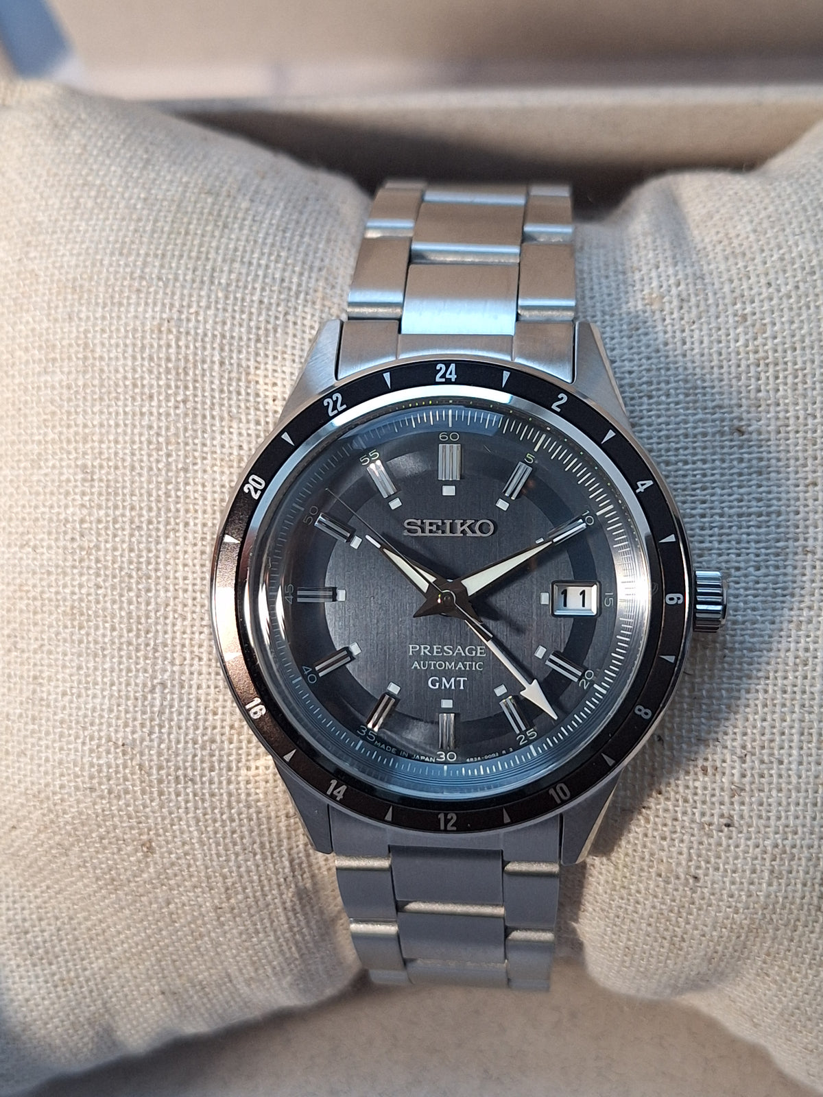 Seiko Presage Style60’s GMT SSK009J1