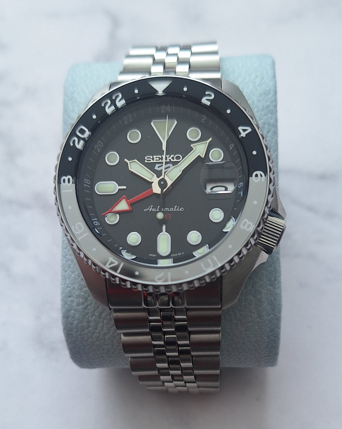 Seiko 5 Sports GMT SSK001K1 Black
